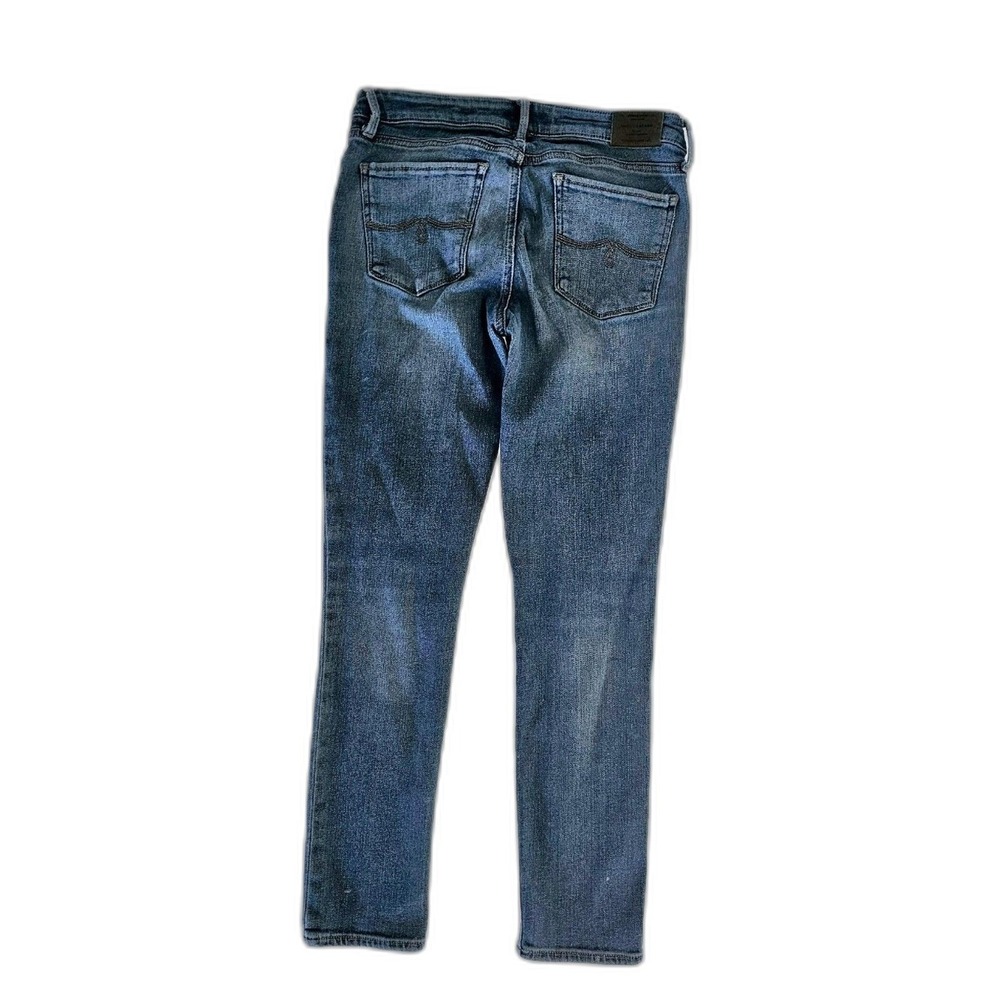 Lucky Brand Lolita Curvy Skinny Jeans 6 28 - Low Rise Medium Wash Ankle Indie - Picture 5 of 7
